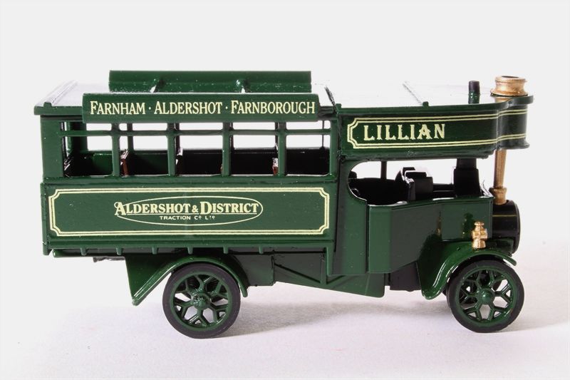 No.5; Lillian; Steam Bus; 1922 Foden Steam Wagon
